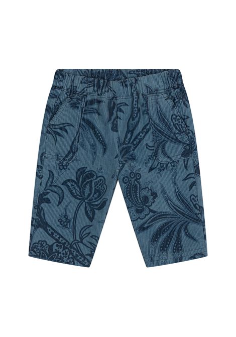 Pantaloni con stampa ETRO KIDS | GZ6330 V0197623BL